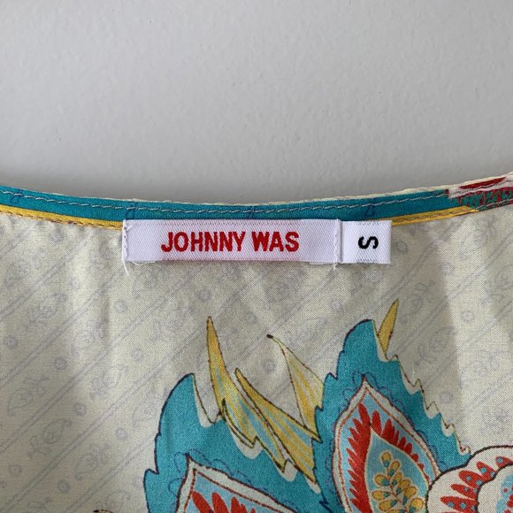 NWT Johnny Was 100% Silk Tunic - Picture 4 of 6
